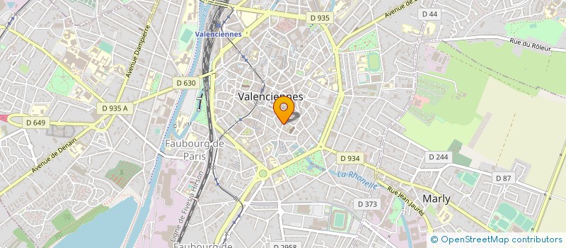 localisation de l'entreprise MONSIEUR OLIVIER HERFAUT à VALENCIENNES