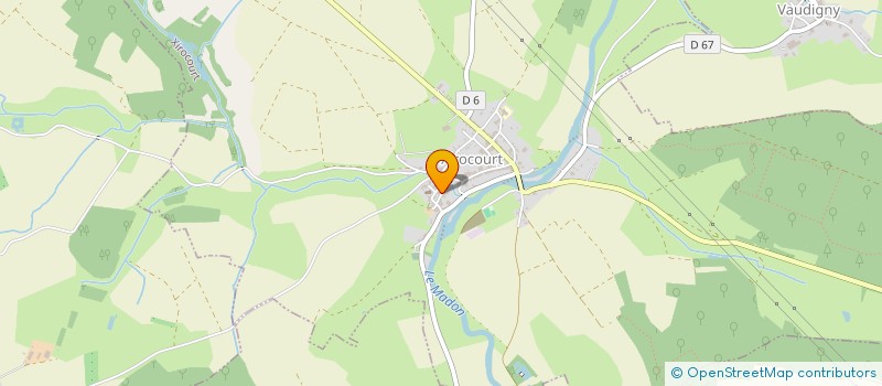 localisation de l'entreprise MONSIEUR OLIVIER HERIAT  XIROCOURT