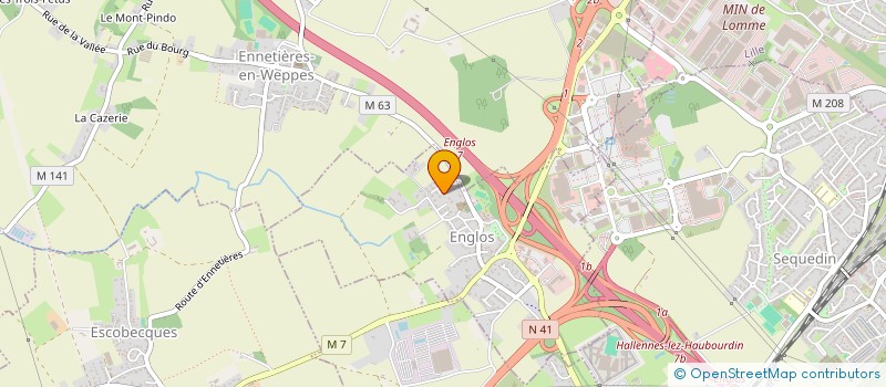 localisation de l'entreprise MONSIEUR OLIVIER HERLIN  ENGLOS