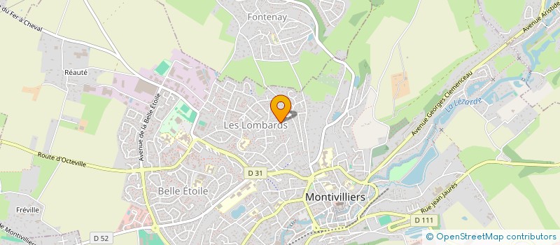 localisation de l'entreprise MONSIEUR OLIVIER HERVIEUX  MONTIVILLIERS