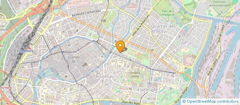 localisation de l'entreprise MONSIEUR OLIVIER HEUX à STRASBOURG