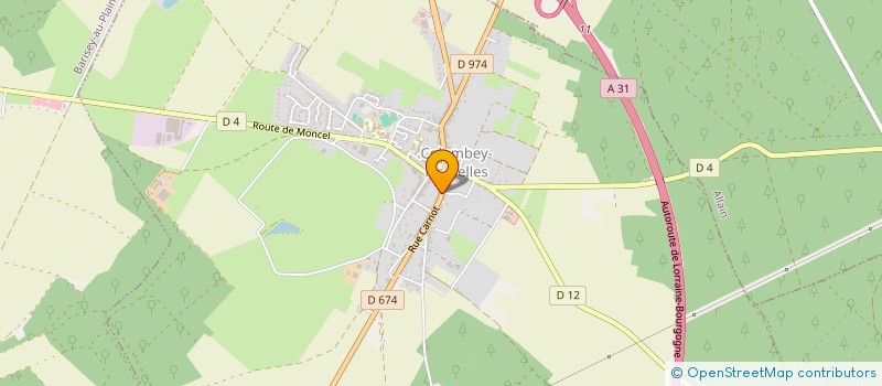 localisation de l'entreprise MONSIEUR OLIVIER HEYMS  COLOMBEY-LES-BELLES