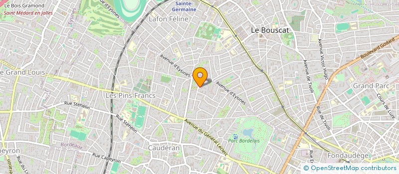 localisation de l'entreprise MONSIEUR OLIVIER HIERNAUX  BORDEAUX