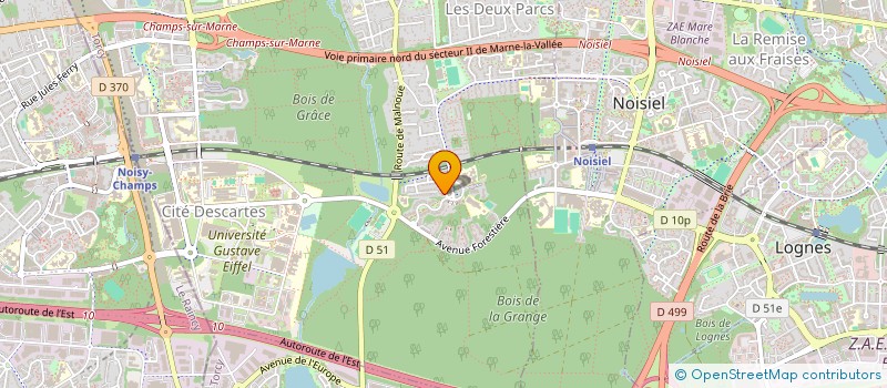 localisation de l'entreprise MONSIEUR OLIVIER HIM  CHAMPS-SUR-MARNE