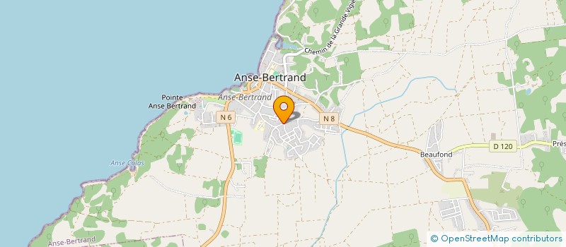 localisation de l'entreprise MONSIEUR OLIVIER HIRA à ANSE-BERTRAND
