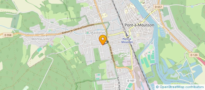 localisation de l'entreprise MONSIEUR OLIVIER HIS  MAIDIERES