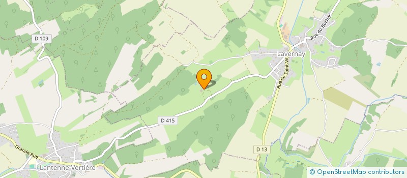 localisation de l'entreprise MONSIEUR OLIVIER HISLEUR  LAVERNAY