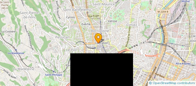 localisation de l'entreprise MONSIEUR OLIVIER HOANG à NICE