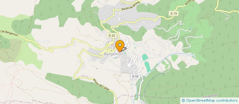 localisation de l'entreprise MONSIEUR OLIVIER HOAREAU  BARGEMON