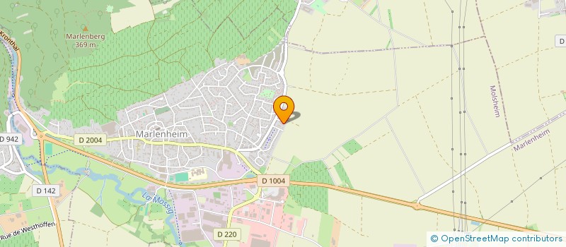 localisation de l'entreprise MONSIEUR OLIVIER HOFSTETTER  MARLENHEIM