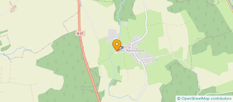 localisation de l'entreprise MONSIEUR OLIVIER HOSMANN  SAINT-REMIMONT