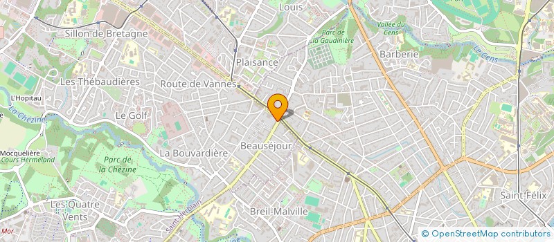 localisation de l'entreprise MONSIEUR OLIVIER HOSTIOU  SAINT-HERBLAIN