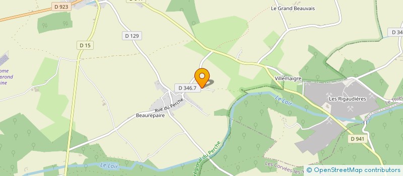 localisation de l'entreprise MONSIEUR OLIVIER HOUDY à CHAMPROND-EN-GATINE