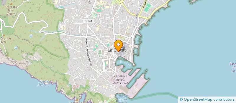 localisation de l'entreprise MONSIEUR OLIVIER HOURQUET RIMBES à LA CIOTAT