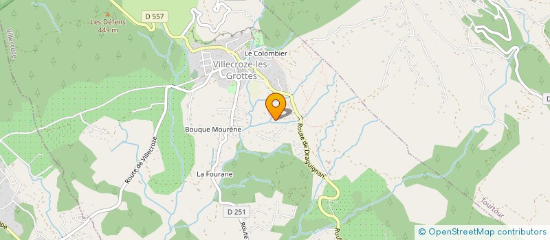 localisation de l'entreprise MONSIEUR OLIVIER HOUSTE  VILLECROZE