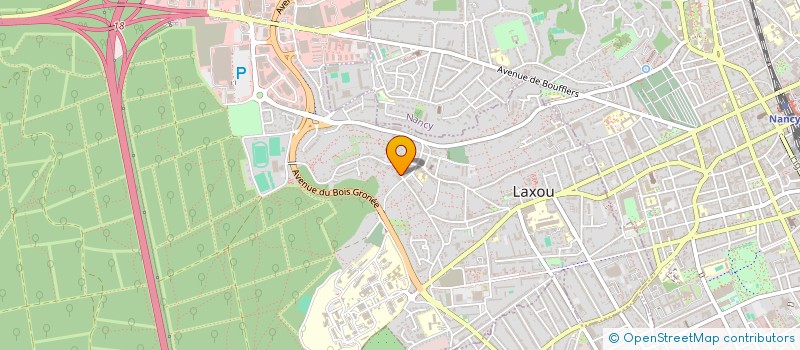 localisation de l'entreprise MONSIEUR OLIVIER HUCK à LAXOU