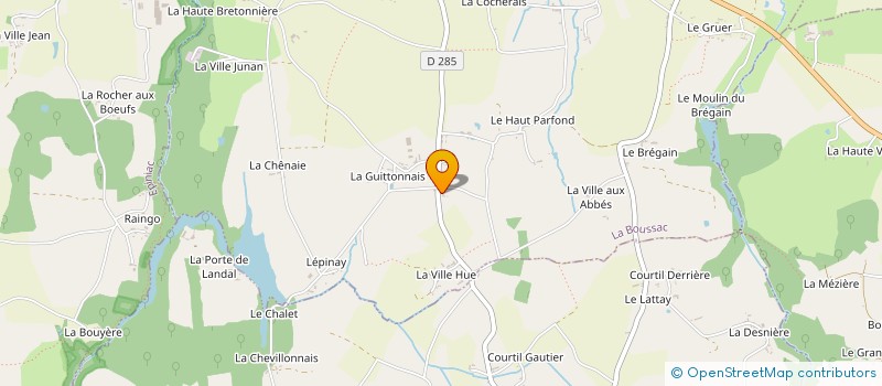 localisation de l'entreprise MONSIEUR OLIVIER HUET  BAGUER-PICAN