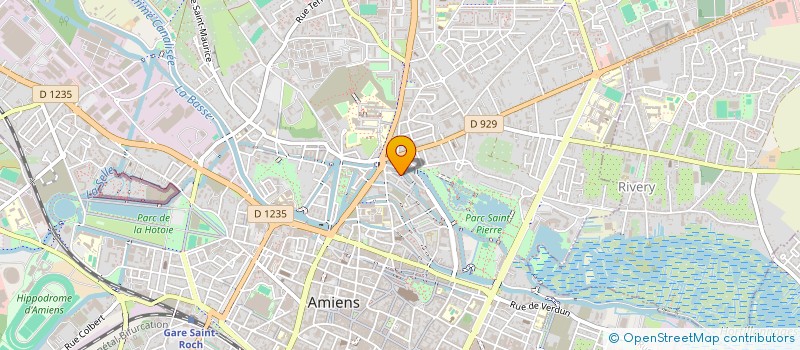 localisation de l'entreprise MONSIEUR OLIVIER HUET à AMIENS