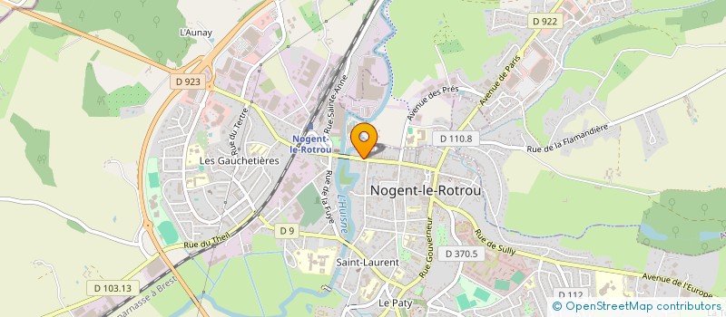 localisation de l'entreprise MONSIEUR OLIVIER HUET à NOGENT-LE-ROTROU