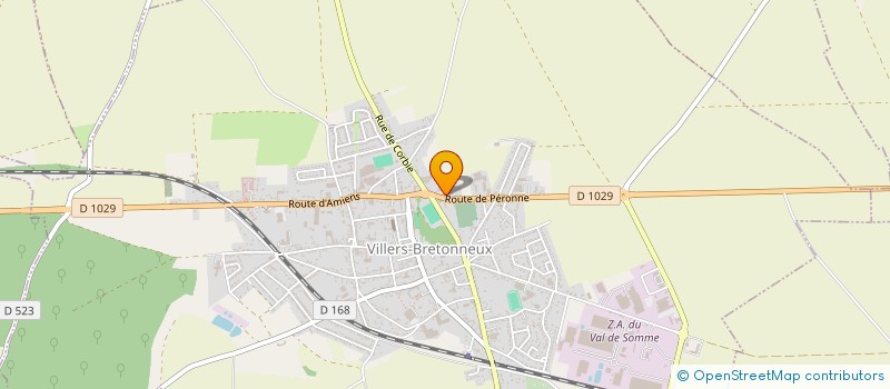 localisation de l'entreprise MONSIEUR OLIVIER HULIN à VILLERS-BRETONNEUX