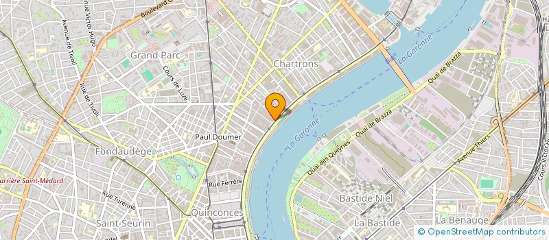 localisation de l'entreprise MONSIEUR OLIVIER HUMEAU  BORDEAUX