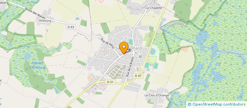 localisation de l'entreprise MONSIEUR OLIVIER HUMMEL à SAINT-LYPHARD