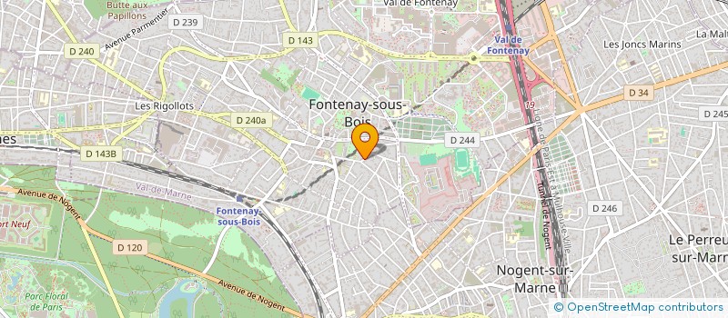 localisation de l'entreprise MONSIEUR OLIVIER ILLOUZ à FONTENAY-SOUS-BOIS
