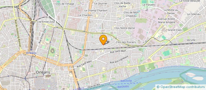 localisation de l'entreprise MONSIEUR OLIVIER IRADUKUNDA à ORLEANS