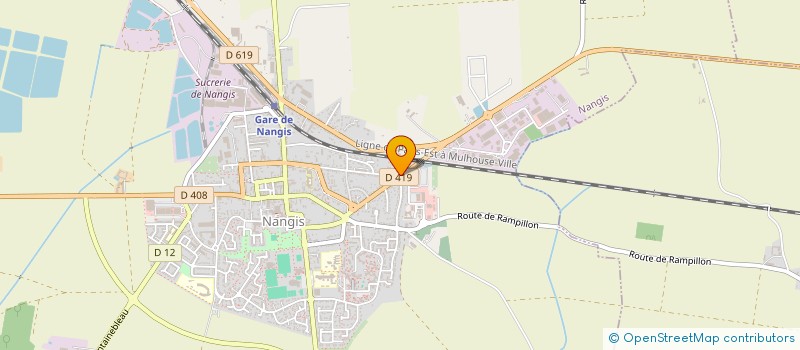 localisation de l'entreprise MONSIEUR OLIVIER IRIART  NANGIS