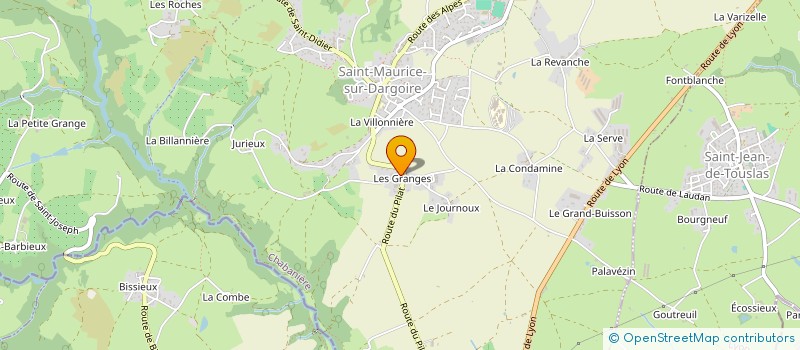 localisation de l'entreprise MONSIEUR OLIVIER IVANEZ  CHABANIERE