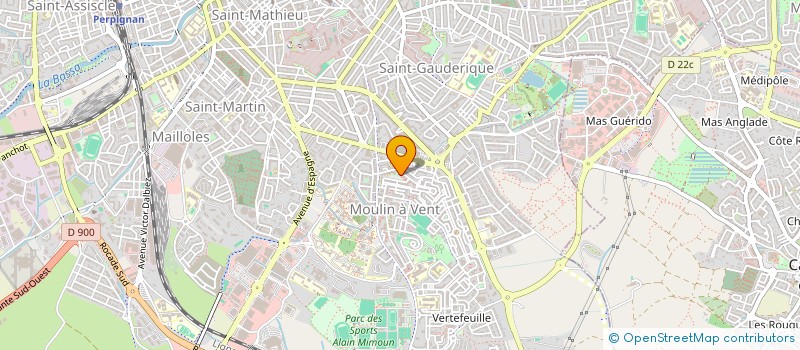 localisation de l'entreprise MONSIEUR OLIVIER IZERN à PERPIGNAN