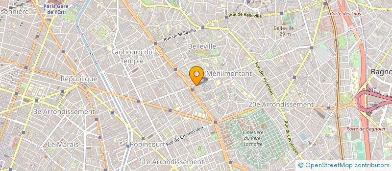 localisation de l'entreprise MONSIEUR OLIVIER JACQUET  PARIS