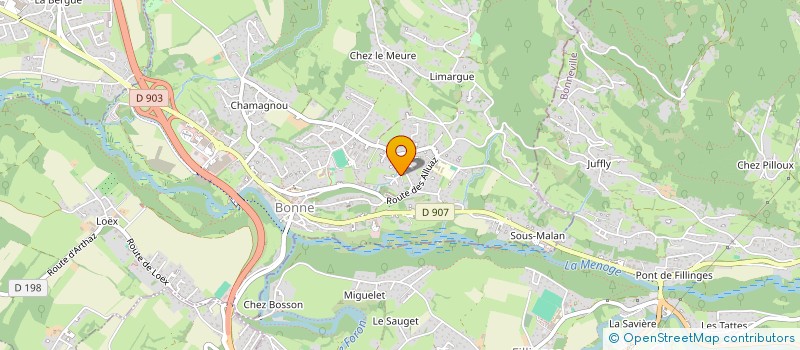 localisation de l'entreprise MONSIEUR OLIVIER JAFFROT  BONNE