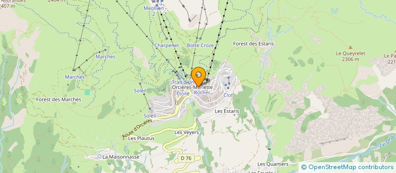 localisation de l'entreprise MONSIEUR OLIVIER JANDARD à ORCIERES