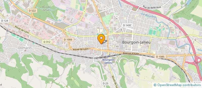 localisation de l'entreprise MONSIEUR OLIVIER JANET à BOURGOIN-JALLIEU