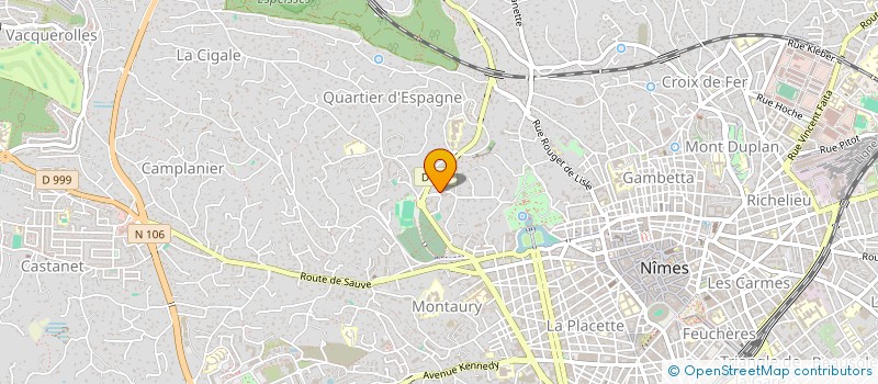 localisation de l'entreprise MONSIEUR OLIVIER JANIN à NIMES