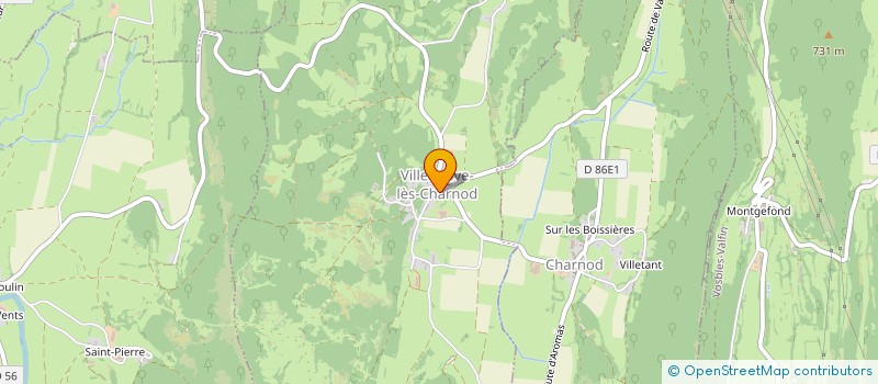 localisation de l'entreprise MONSIEUR OLIVIER JANOD  CERNON