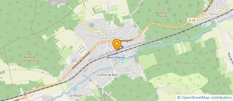 localisation de l'entreprise MONSIEUR OLIVIER JARRY à SAINT-CHERON