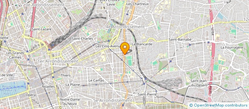 localisation de l'entreprise MONSIEUR OLIVIER JEAN à MARSEILLE