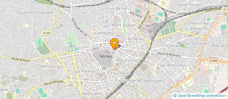 localisation de l'entreprise MONSIEUR OLIVIER JEAN à NIMES