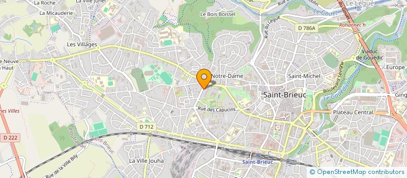 localisation de l'entreprise MONSIEUR OLIVIER JEAN JULES BRUGNOT à SAINT-BRIEUC