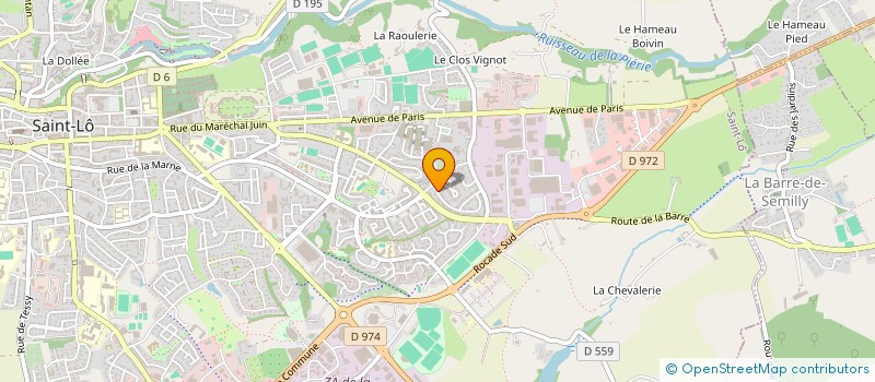 localisation de l'entreprise MONSIEUR OLIVIER JEAN MARIE AUBRAIS à SAINT-LO