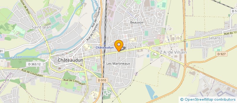 localisation de l'entreprise MONSIEUR OLIVIER JEAN ROLAND LEFORT à CHATEAUDUN