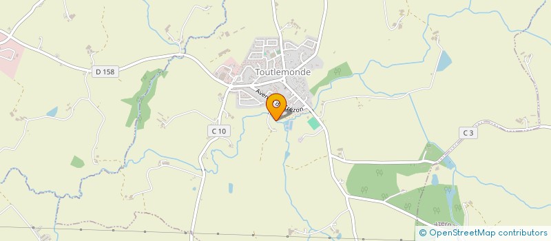 localisation de l'entreprise MONSIEUR OLIVIER JEANNEAU  TOUTLEMONDE