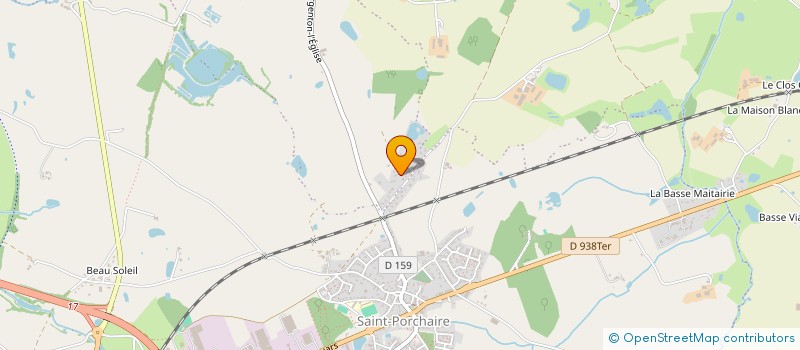 localisation de l'entreprise MONSIEUR OLIVIER JEANNEAU  BRESSUIRE