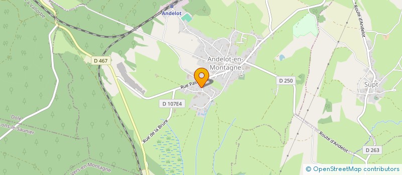 localisation de l'entreprise MONSIEUR OLIVIER JEANNIN à ANDELOT-EN-MONTAGNE