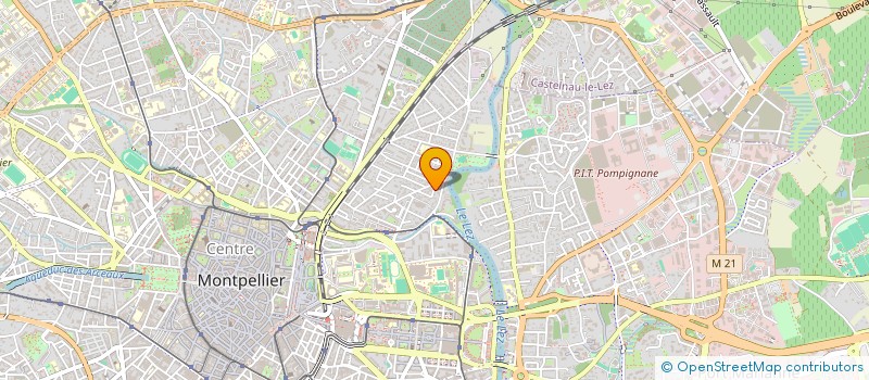 localisation de l'entreprise MONSIEUR OLIVIER JOLLY à MONTPELLIER