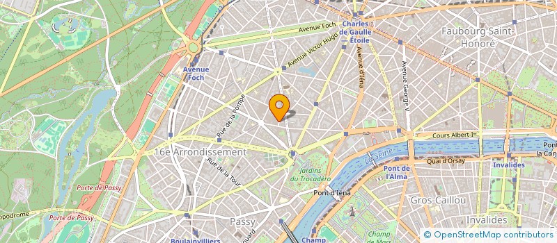 localisation de l'entreprise MONSIEUR OLIVIER JOLY  PARIS