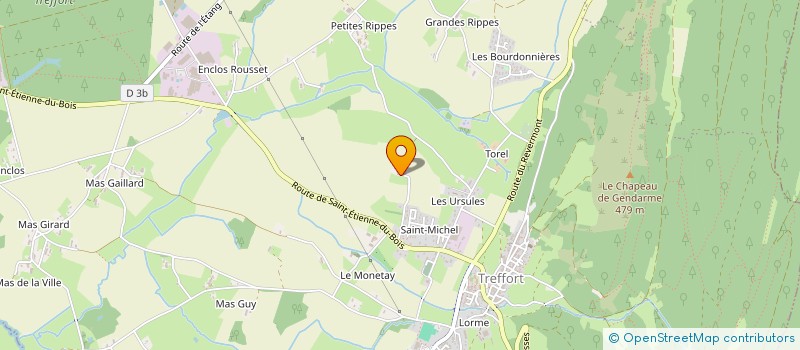 localisation de l'entreprise MONSIEUR OLIVIER JOLY à VAL-REVERMONT