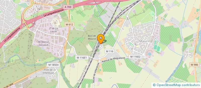 localisation de l'entreprise MONSIEUR OLIVIER JONQUET à LATTES